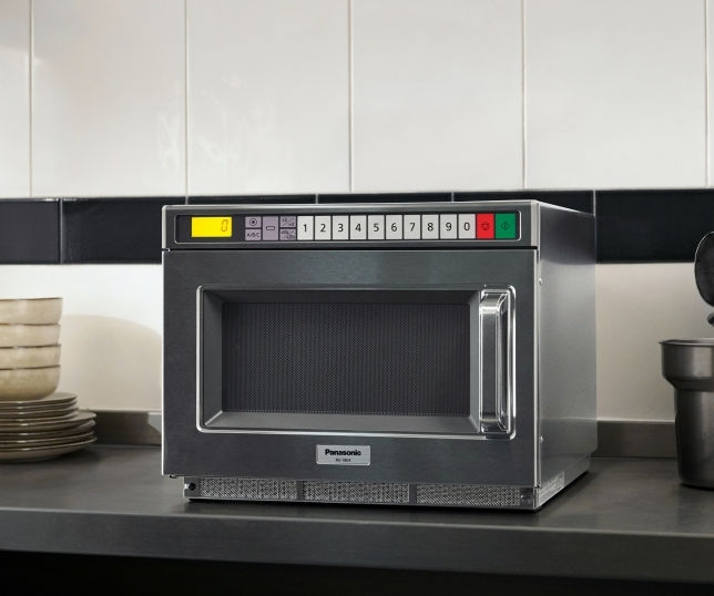 Panasonic 18L 1800W Professional Inverter Microwave - Stainless Steel
