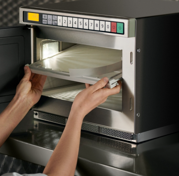 Panasonic 18L Professional Inverter Microwave - Stainless Steel