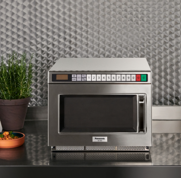 Panasonic 18L Professional Inverter Microwave - Stainless Steel