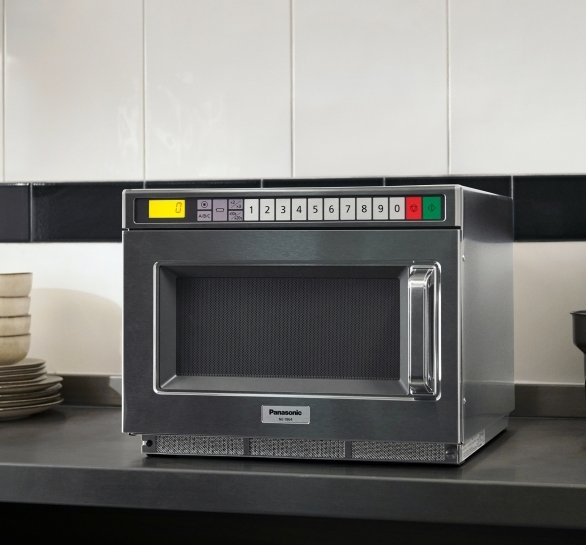 Panasonic 18L Professional Inverter Microwave - Stainless Steel
