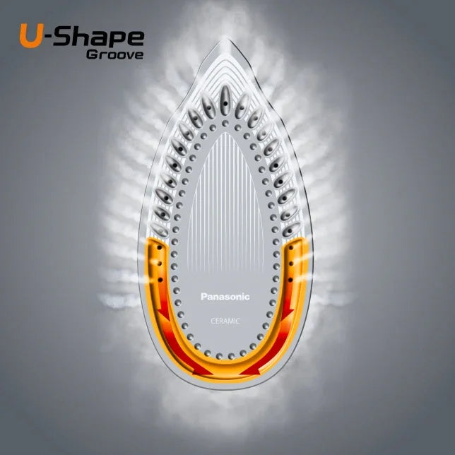 Panasonic 2400W Steam Iron NI-S530ASJ - Blue - LX2001 - Homewares, Outdoor, Phone Accessories, Cases, Speakers, Headphones + More -