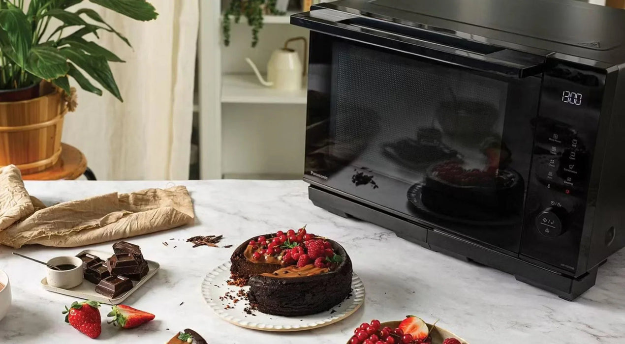 Panasonic 27L Combination Flatbed Inverter 1000W Microwave - Black NN-DS59NBQPQ - LX2001 - Homewares, Outdoor, Phone Accessories, Cases, Speakers, Headphones + More -