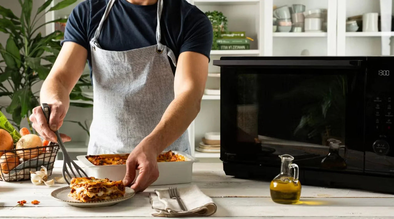 Panasonic 27L Combination Flatbed Inverter 1000W Microwave - Black NN-DS59NBQPQ - LX2001 - Homewares, Outdoor, Phone Accessories, Cases, Speakers, Headphones + More -