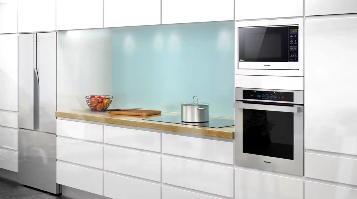 Panasonic 27L Flatbed Inverter 1000W Microwave - White NN-SF564WQPQ - LX2001 - Homewares, Outdoor, Phone Accessories, Cases, Speakers, Headphones + More -