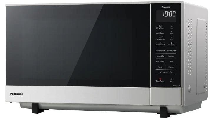 Panasonic 27L Flatbed Inverter Microwave - Silver - LX2001 - Homewares, Outdoor, Phone Accessories, Cases, Speakers, Headphones + More -