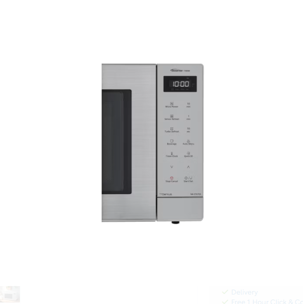 Panasonic 32L Genius Inverter Microwave - Stainless Steel