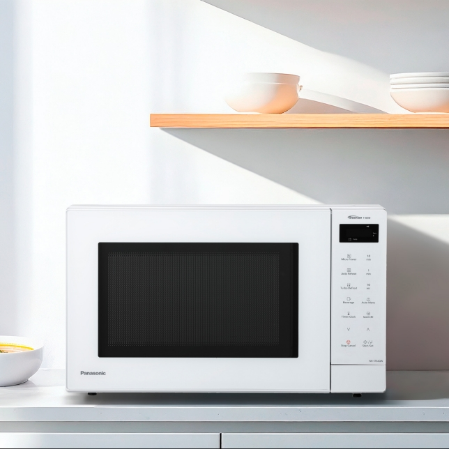 Panasonic 32L Solo Inverter Microwave - White