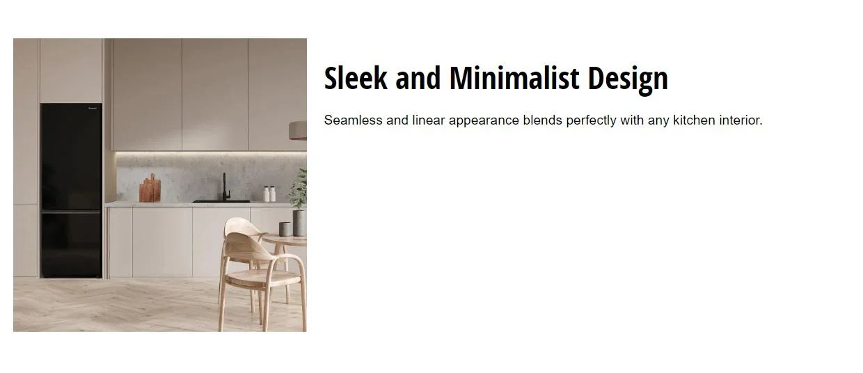 Panasonic 332L Bottom Mount Fridge Freezer - Black Gloss Steel (NR-BV361BPKA) - LX2001 - Homewares, Outdoor, Phone Accessories, Cases, Speakers, Headphones + More -