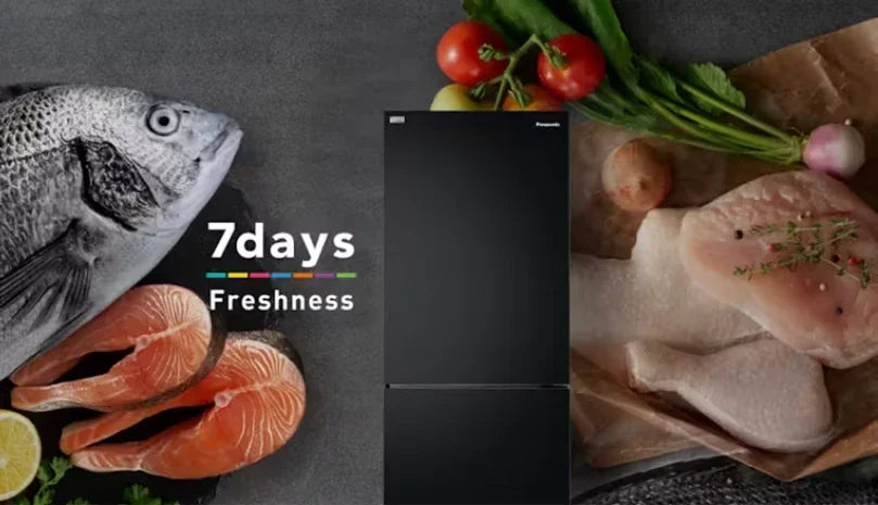 Panasonic 380L Bottom Mount Fridge Freezer - Black Steel - LX2001 - Homewares, Outdoor, Phone Accessories, Cases, Speakers, Headphones + More -