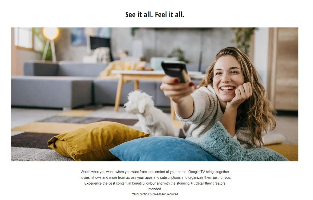 Panasonic 43" W70A Smart 4K LED TV (2024) with Google TV OS - LX2001 - Homewares, Outdoor, Phone Accessories, Cases, Speakers, Headphones + More -