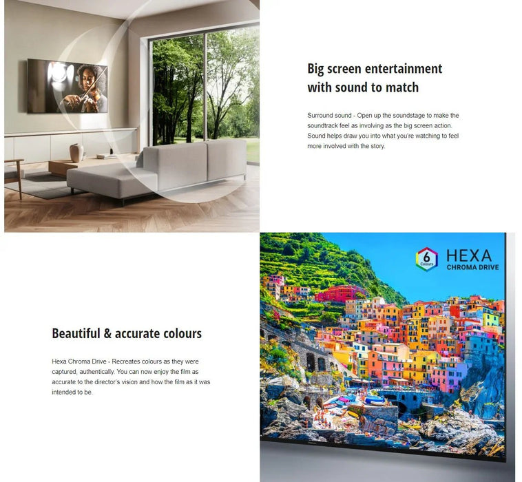 Panasonic 43" W70A Smart 4K LED TV (2024) with Google TV OS - LX2001 - Homewares, Outdoor, Phone Accessories, Cases, Speakers, Headphones + More -