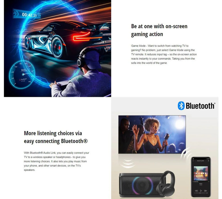 Panasonic 43" W70A Smart 4K LED TV (2024) with Google TV OS - LX2001 - Homewares, Outdoor, Phone Accessories, Cases, Speakers, Headphones + More -