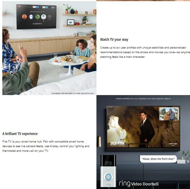 Panasonic 55" Inch Z85 OLED 4K HDR Smart TV with Fire OS 2024 - LX2001 - Homewares, Outdoor, Phone Accessories, Cases, Speakers, Headphones + More -