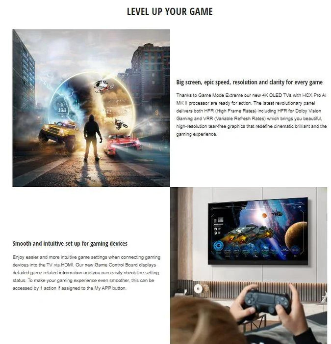 Panasonic 55" Inch Z85 OLED 4K HDR Smart TV with Fire OS 2024 - LX2001 - Homewares, Outdoor, Phone Accessories, Cases, Speakers, Headphones + More -