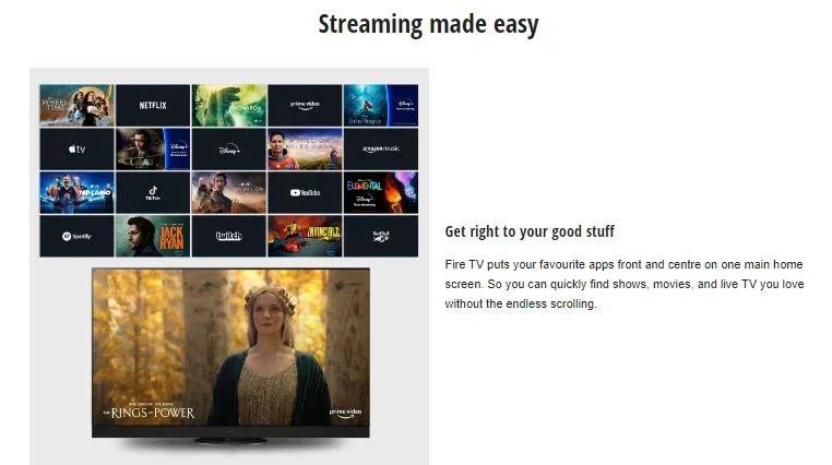 Panasonic 55" Z95 Smart 4K OLED TV (2024) with Fire OS - LX2001 - Homewares, Outdoor, Phone Accessories, Cases, Speakers, Headphones + More -