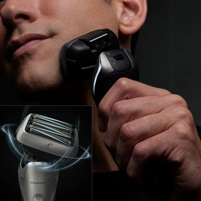 Panasonic 6-Blade Shaver with Auto Cleaning / Charging Station - Silver / Black - LX2001 - Homewares, Outdoor, Phone Accessories, Cases, Speakers, Headphones + More -