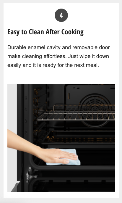 Panasonic 60cm Built-In Oven - Black HL-FD61BSJPQ