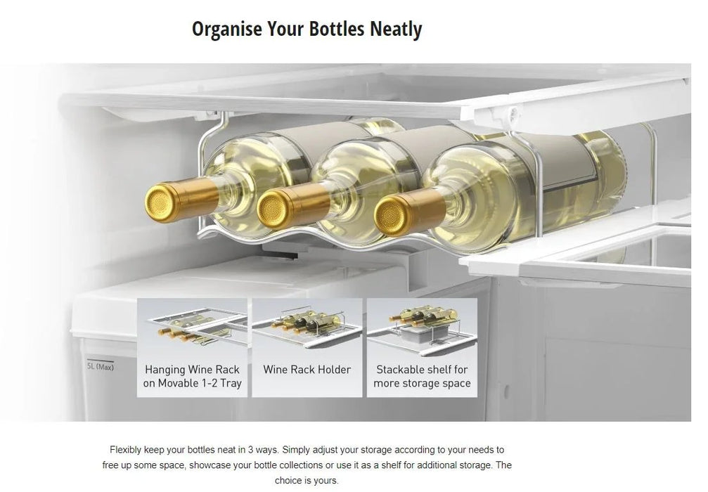 Panasonic 618L Quad Door Fridge Freezer w Ice Water Dispenser Stainless Steel - LX2001 - Homewares, Outdoor, Phone Accessories, Cases, Speakers, Headphones + More -