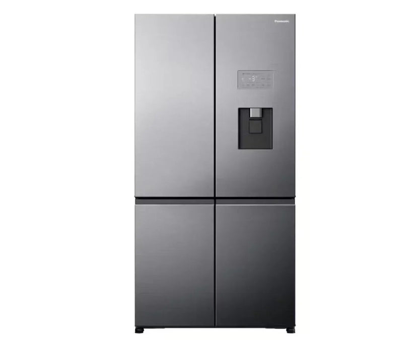 Panasonic 618L Quad Door Fridge Freezer w Ice Water Dispenser Stainless Steel - LX2001 - Homewares, Outdoor, Phone Accessories, Cases, Speakers, Headphones + More -