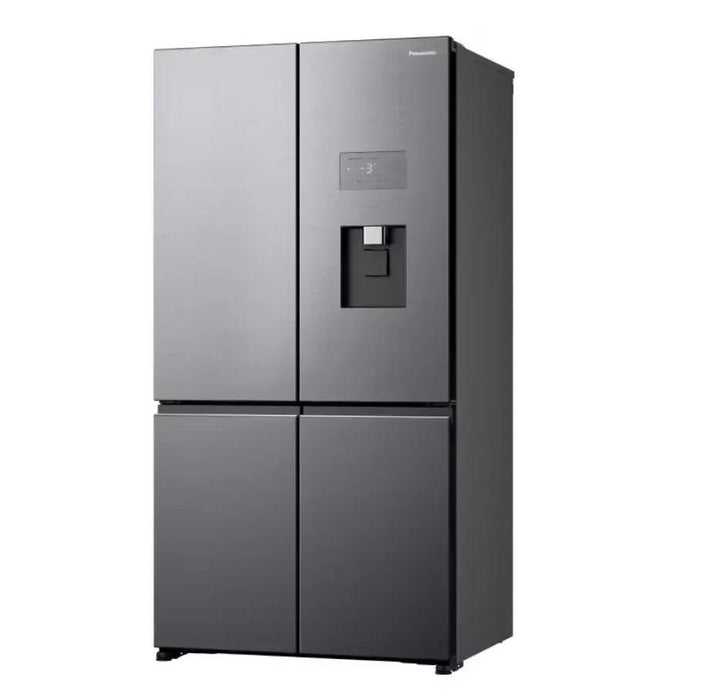 Panasonic 618L Quad Door Fridge Freezer w Ice Water Dispenser Stainless Steel - LX2001 - Homewares, Outdoor, Phone Accessories, Cases, Speakers, Headphones + More -