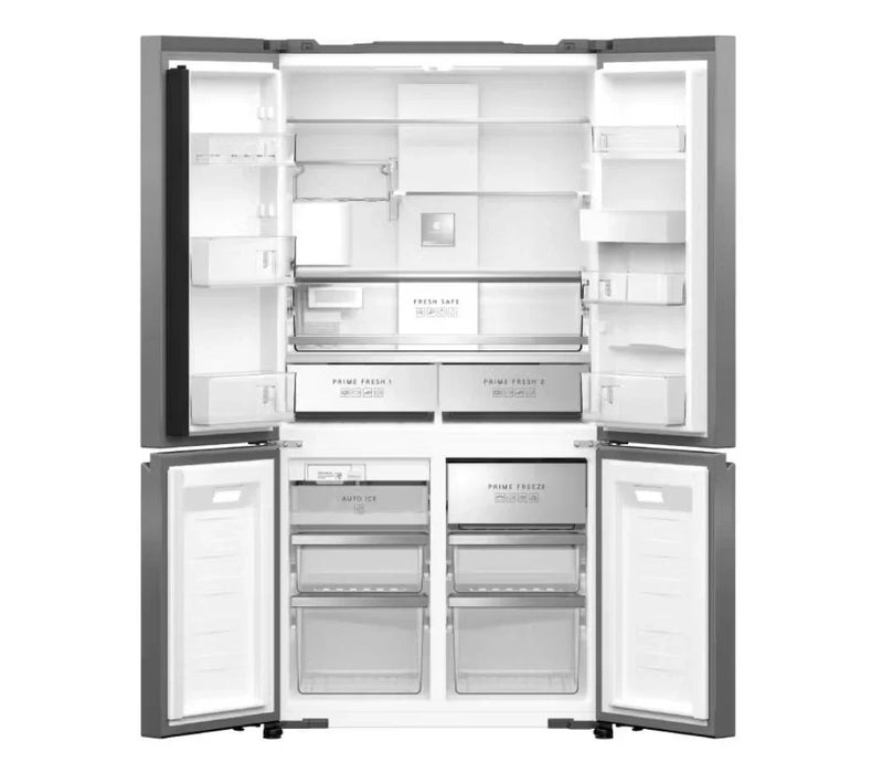 Panasonic 618L Quad Door Fridge Freezer w Ice Water Dispenser Stainless Steel - LX2001 - Homewares, Outdoor, Phone Accessories, Cases, Speakers, Headphones + More -