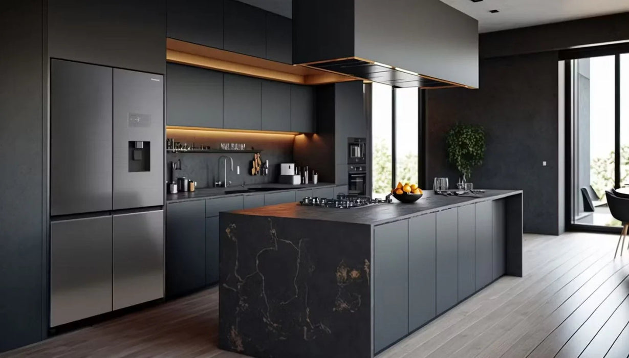 Panasonic 618L Quad Door Fridge Freezer w Ice Water Dispenser Stainless Steel - LX2001 - Homewares, Outdoor, Phone Accessories, Cases, Speakers, Headphones + More -