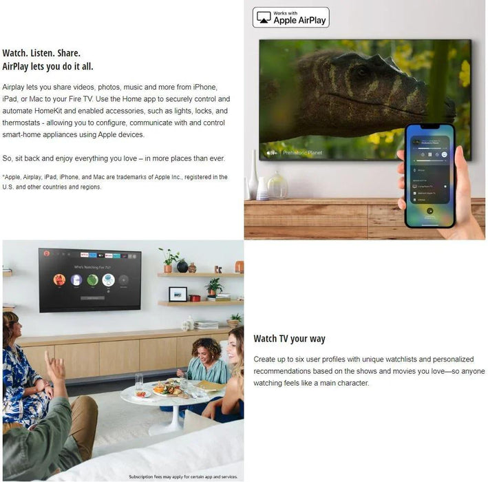 Panasonic 65" W95A Smart 4K Mini-LED TV (2024) with Fire OS - LX2001 - Homewares, Outdoor, Phone Accessories, Cases, Speakers, Headphones + More -