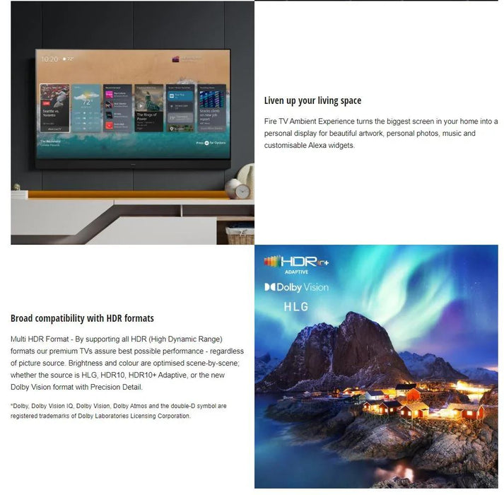 Panasonic 65" W95A Smart 4K Mini-LED TV (2024) with Fire OS - LX2001 - Homewares, Outdoor, Phone Accessories, Cases, Speakers, Headphones + More -