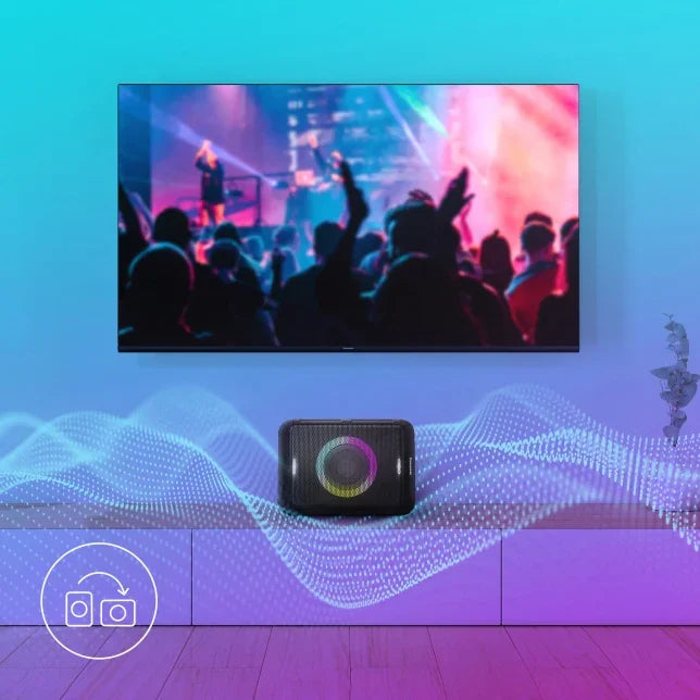 Panasonic 75W Portable Party Box Speaker - Black - LX2001 - Homewares, Outdoor, Phone Accessories, Cases, Speakers, Headphones + More -