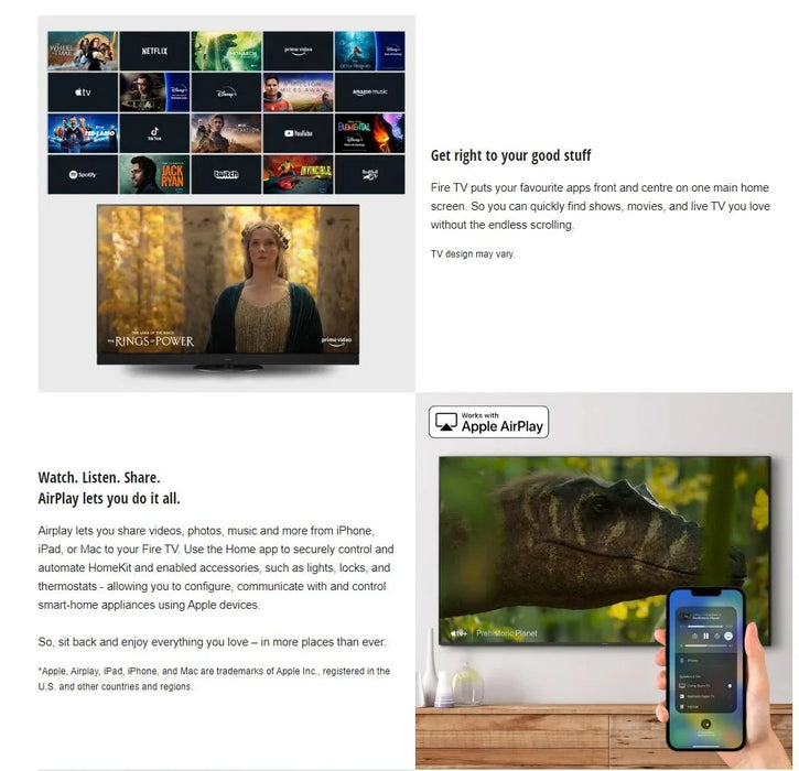 Panasonic 75" W95A Smart 4K Mini-LED TV (2024) with Fire OS - LX2001 - Homewares, Outdoor, Phone Accessories, Cases, Speakers, Headphones + More -