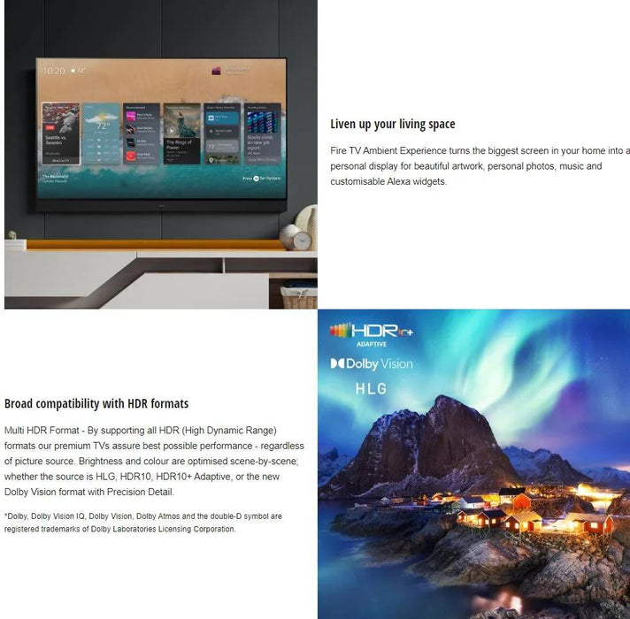 Panasonic 75" W95A Smart 4K Mini-LED TV (2024) with Fire OS - LX2001 - Homewares, Outdoor, Phone Accessories, Cases, Speakers, Headphones + More -