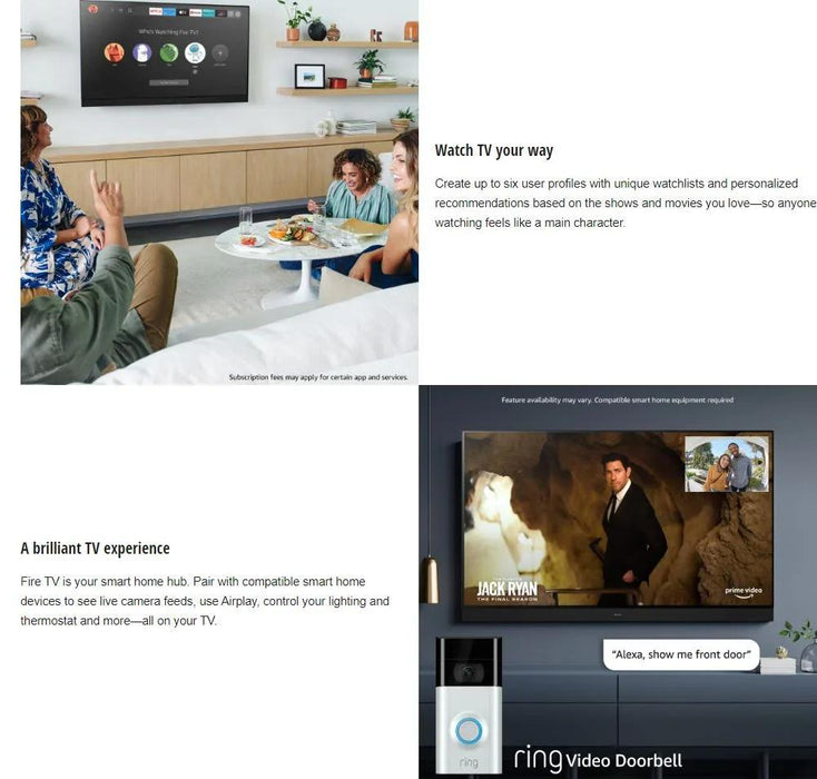 Panasonic 77" Z93 Smart 4K OLED TV (2024) with Fire OS - LX2001 - Homewares, Outdoor, Phone Accessories, Cases, Speakers, Headphones + More -