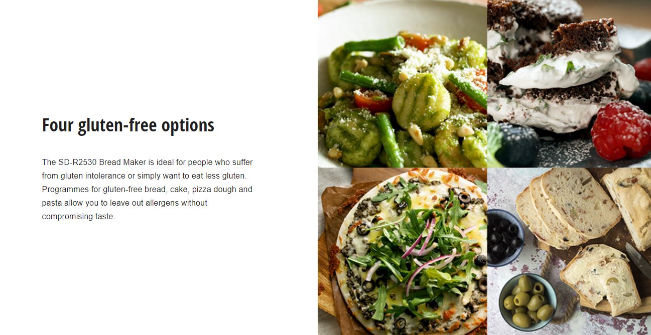 Panasonic Bread Maker Breadmaker - White SD-R2530WST