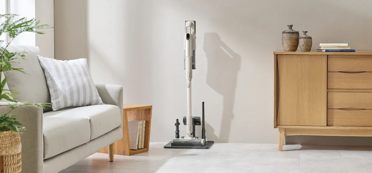 Panasonic Cordless Stick Vacuum Cleaner w/ Stand - Beige - LX2001 - Homewares, Outdoor, Phone Accessories, Cases, Speakers, Headphones + More -