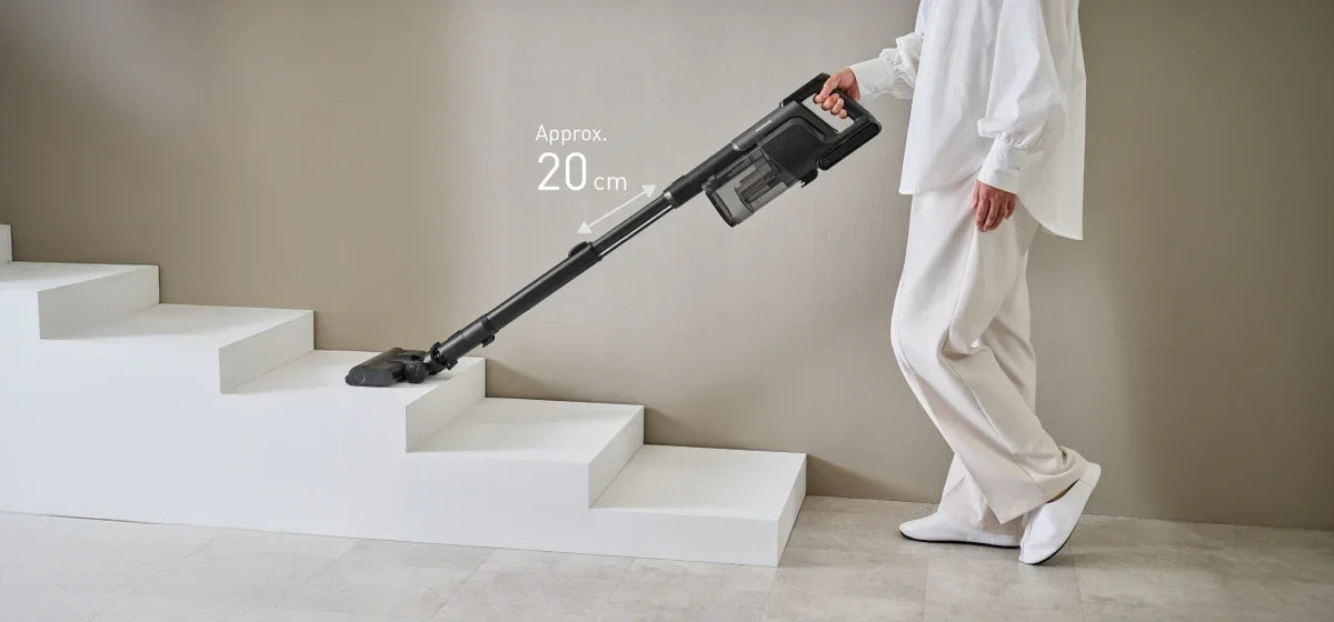 Panasonic Cordless Stick Vacuum Cleaner w/ Stand & Dust Sensor - Black - LX2001 - Homewares, Outdoor, Phone Accessories, Cases, Speakers, Headphones + More -