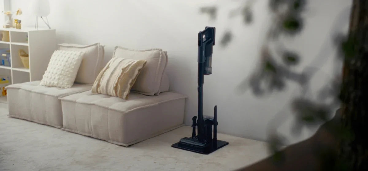 Panasonic Cordless Stick Vacuum Cleaner w/ Stand & Dust Sensor - Black - LX2001 - Homewares, Outdoor, Phone Accessories, Cases, Speakers, Headphones + More -