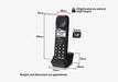 Panasonic KX-TGMA44AZB Extra Handset for KX-TGM420AZB & KX-TGM422AZB - LX2001 - Homewares, Outdoor, Phone Accessories, Cases, Speakers, Headphones + More -