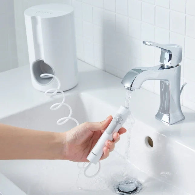 Panasonic Oral Irrigator w/ Orthodontic Nozzle & Ultrasonic Technology - White - LX2001 - Homewares, Outdoor, Phone Accessories, Cases, Speakers, Headphones + More -