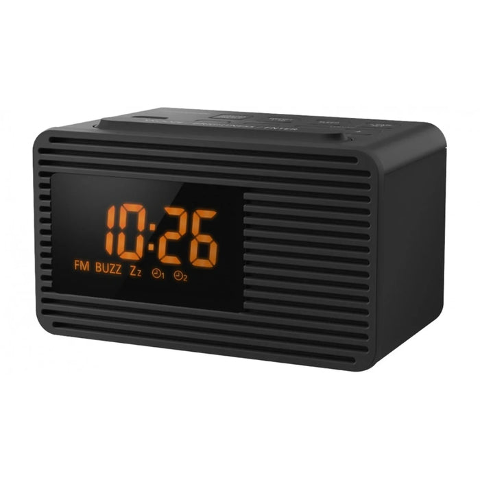 Panasonic RC-800 FM Clock Radio - Black - LX2001 - Homewares, Outdoor, Phone Accessories, Cases, Speakers, Headphones + More -