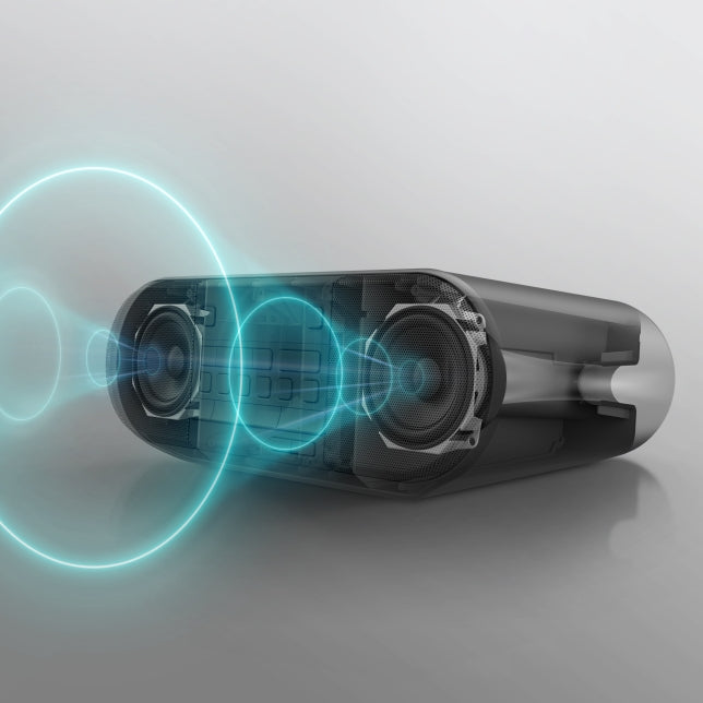 Panasonic RX-D550GS-K 20W Powerful Portable Bluetooth Radio Boombox - Black - LX2001 - Homewares, Outdoor, Phone Accessories, Cases, Speakers, Headphones + More -