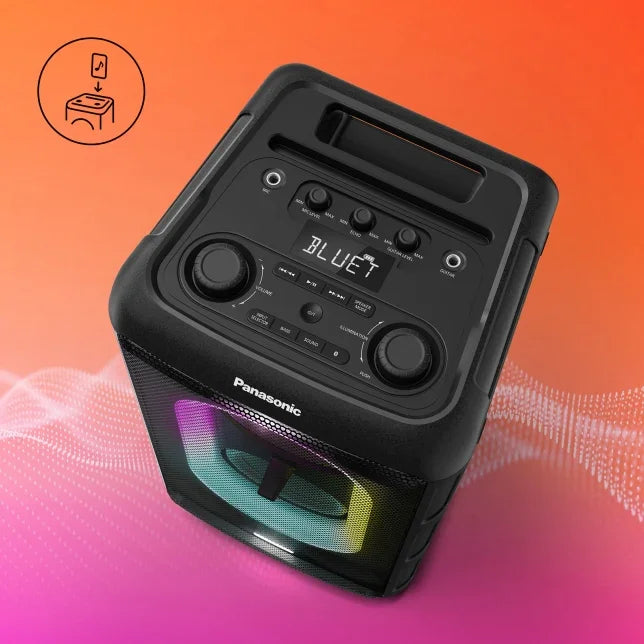 Panasonic SC-BMAX10 150W Wireless Portable Party Speaker - Black - LX2001 - Homewares, Outdoor, Phone Accessories, Cases, Speakers, Headphones + More -