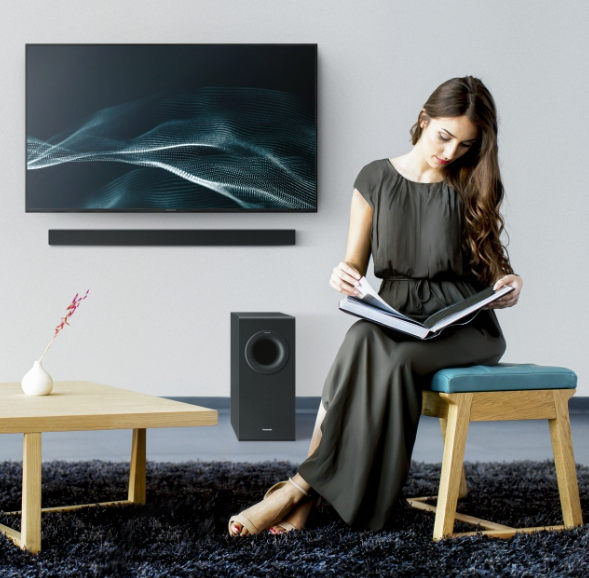 Panasonic SC-HTB490 240W 2.1ch Soundbar w/ HDMI ARC & Wireless Subwoofer
