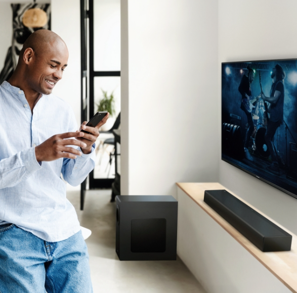 Panasonic SC-HTB490 240W 2.1ch Soundbar w/ HDMI ARC & Wireless Subwoofer