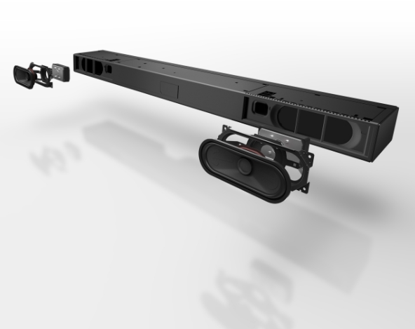 Panasonic SC-HTB490 240W 2.1ch Soundbar w/ HDMI ARC & Wireless Subwoofer