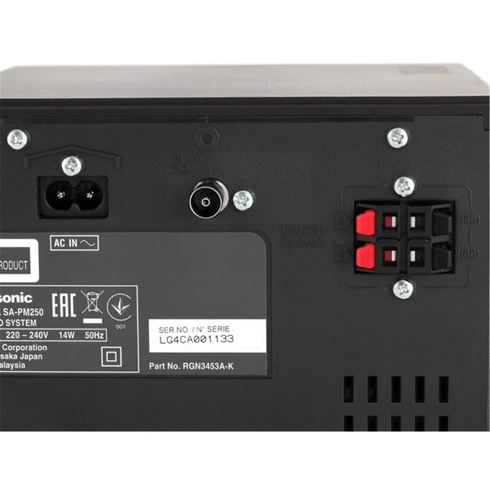 Panasonic SC-PM250GN Micro CD Hi-Fi System - Silver - LX2001 - Homewares, Outdoor, Phone Accessories, Cases, Speakers, Headphones + More -