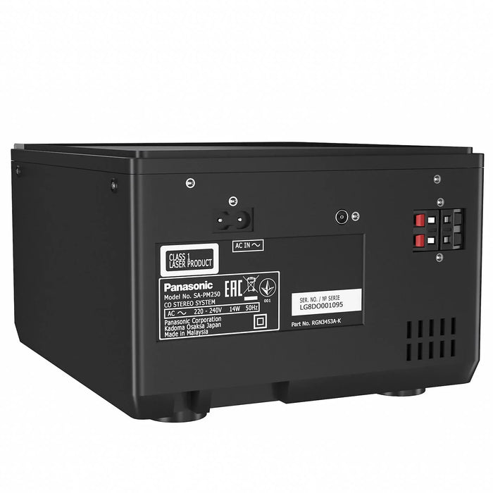 Panasonic SC-PM250GN Micro CD Hi-Fi System - Silver - LX2001 - Homewares, Outdoor, Phone Accessories, Cases, Speakers, Headphones + More -