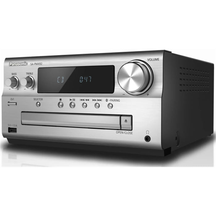 Micro Cd Panasonic SC-PMX92GN Wireless CD Player & Micro System - Silver ...