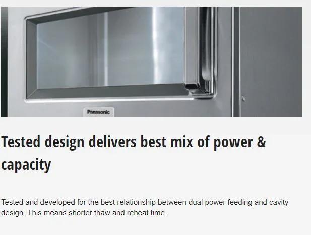 Panasonic Stainless 18L Commercial Microwave, 5 Stage Cooking NE-1853QDQ - LX2001 - Homewares, Outdoor, Phone Accessories, Cases, Speakers, Headphones + More -