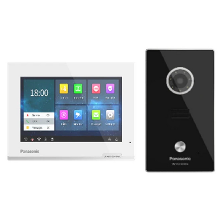 Panasonic VL-SC3235WX IP Video Intercom Kit Monitor + Doorstation Doorbell White