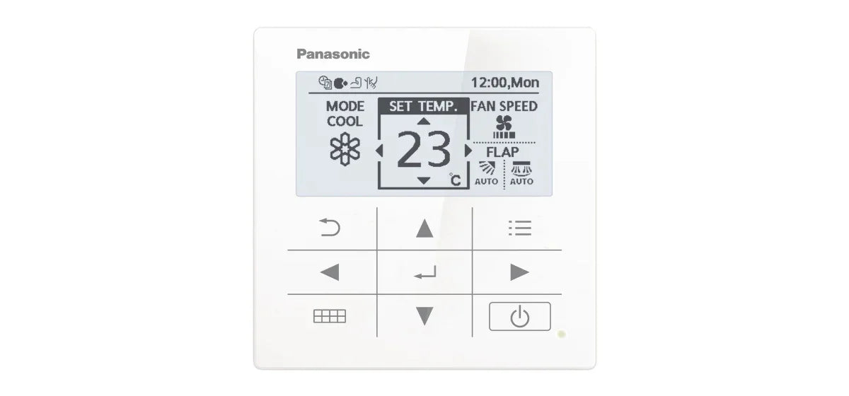 Panasonic Wired Remote Controller for Single and Multi Room Air Conditioner - LX2001 - Homewares, Outdoor, Phone Accessories, Cases, Speakers, Headphones + More -